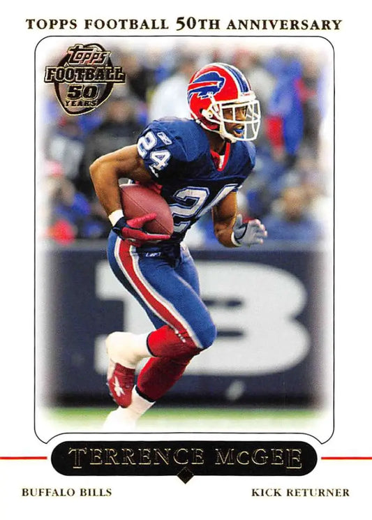 2005 Topps #66 Terrence McGee NM-MT RC Rookie Buffalo Bills Football Card - Football Card Single