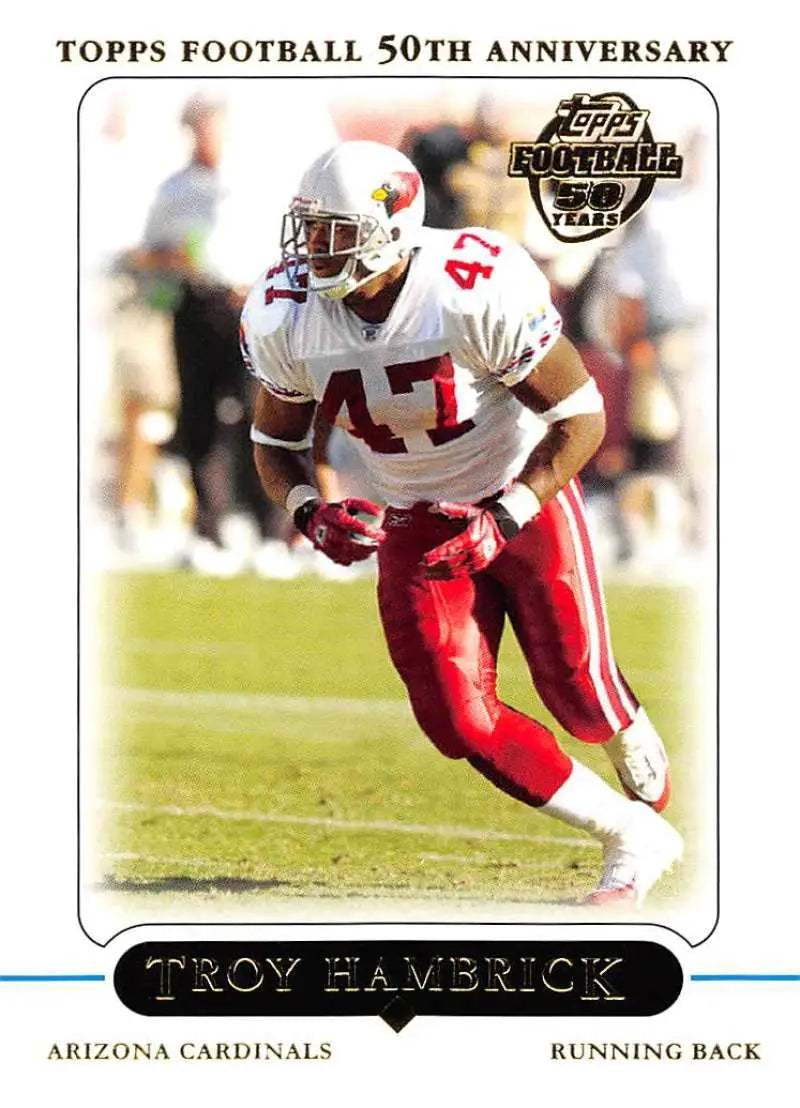 2005 Topps #71 Troy Hambrick NM-MT Arizona Cardinals Football Card - Football Card Single