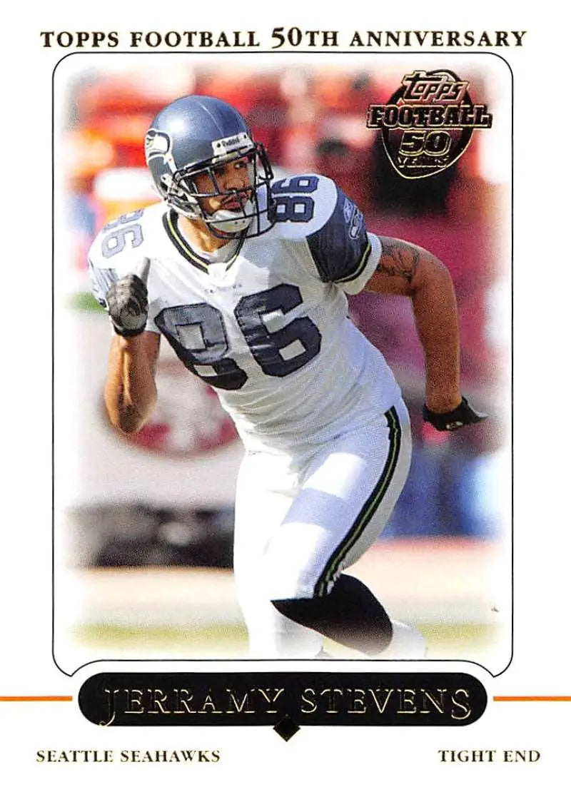 2005 Topps #76 Jerramy Stevens NM-MT Seattle Seahawks Football Card - Football Card Single