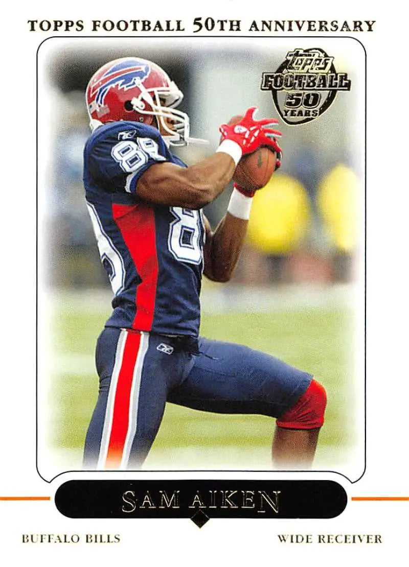 2005 Topps #78 Sam Aiken NM-MT Buffalo Bills Football Card - Football Card Single