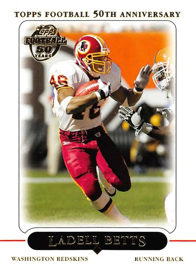 2005 Topps #81 Ladell Betts NM-MT Washington Redskins Football Card - Football Card Single