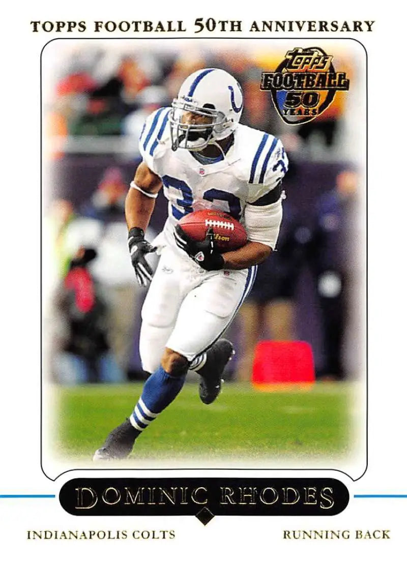 2005 Topps #83 Dominic Rhodes NM-MT Indianapolis Colts Football Card - Football Card Single