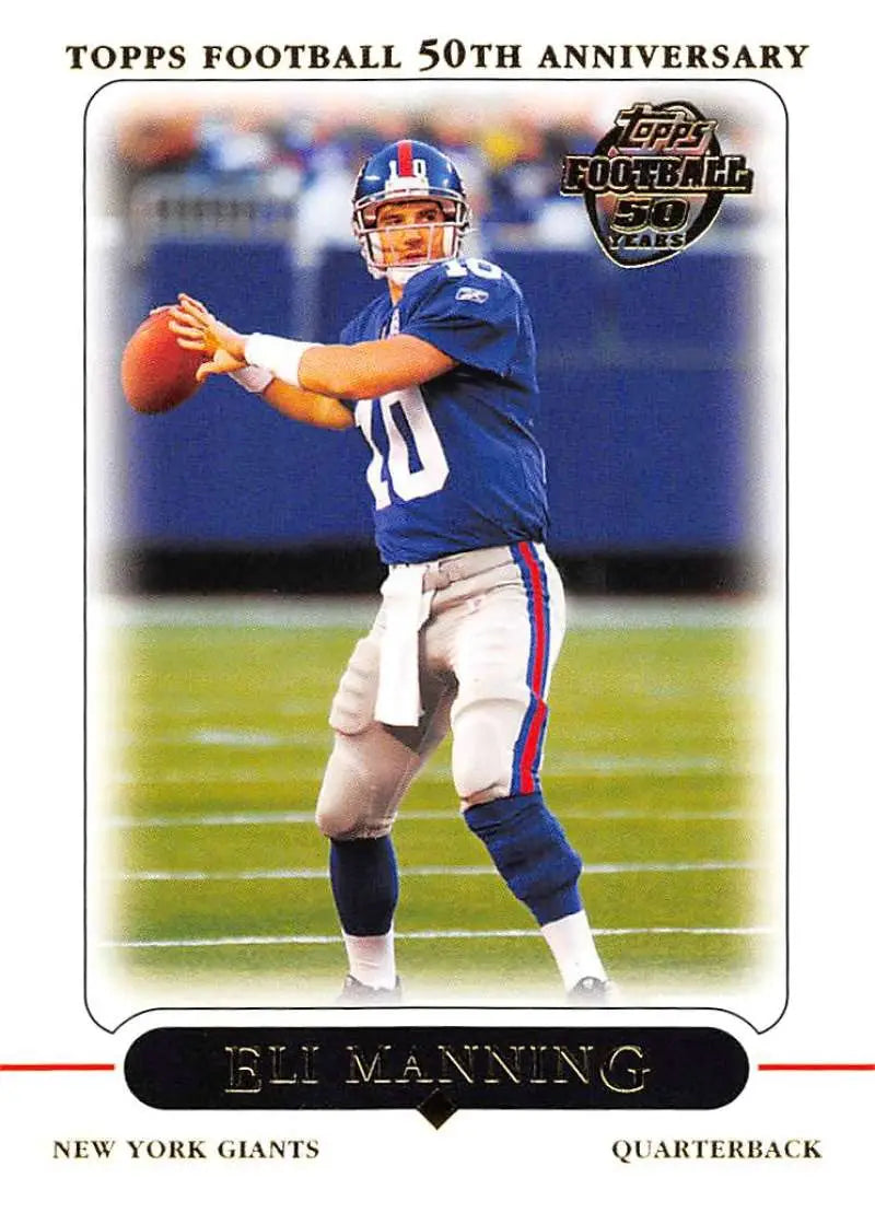 2005 Topps #9 Eli Manning NM-MT New York Giants Football Card - Football Card Single