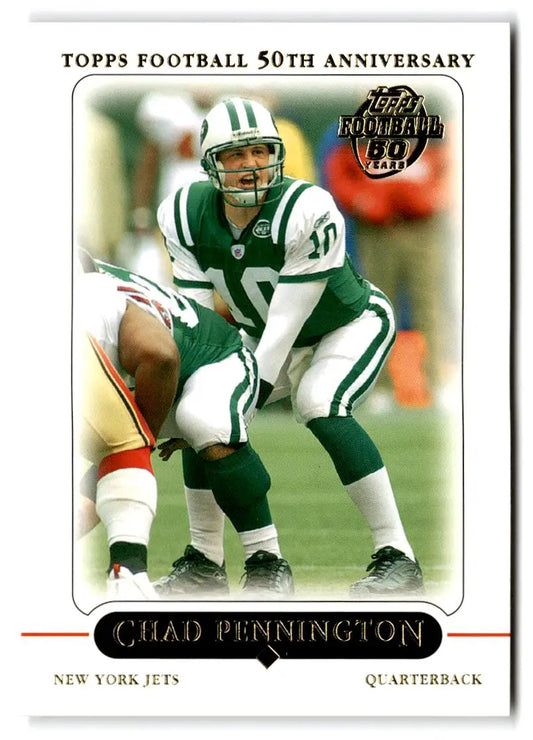 2005 Topps #91 Chad Pennington - Football Card Single