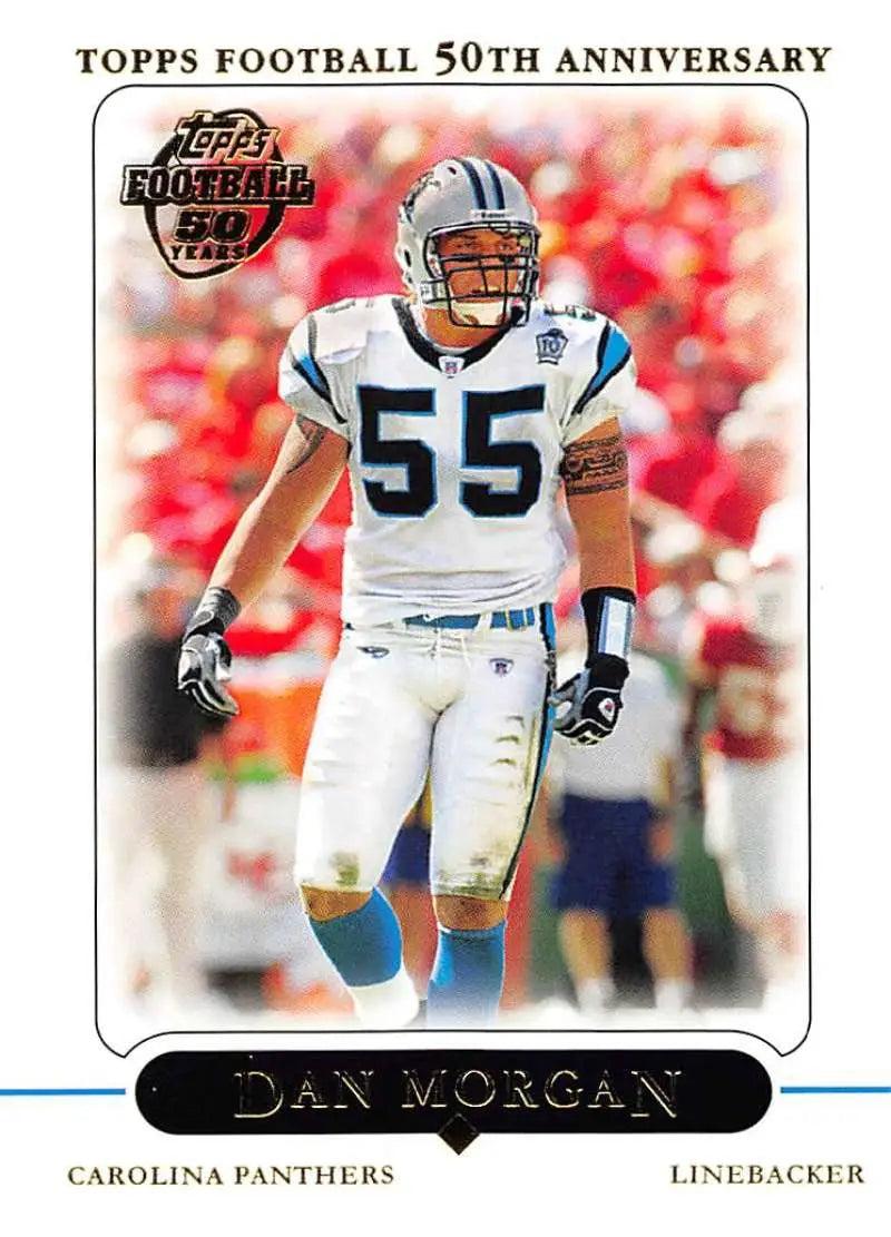 2005 Topps #92 Dan Morgan NM-MT Carolina Panthers Football Card - Football Card Single