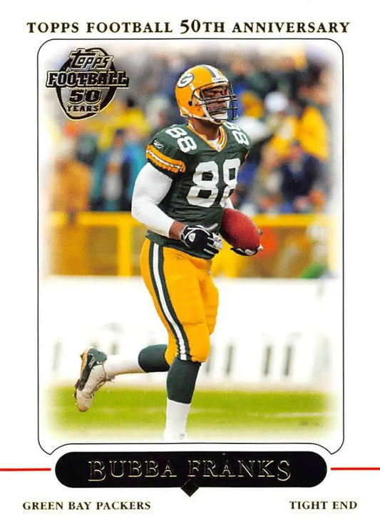2005 Topps #96 Bubba Franks NM-MT Green Bay Packers Football Card - Football Card Single