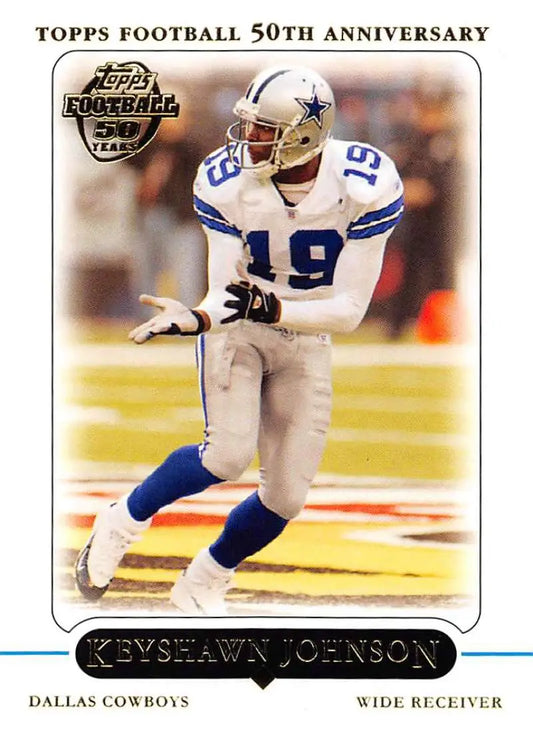 2005 Topps #97 Keyshawn Johnson NM-MT Dallas Cowboys Football Card - Football Card Single