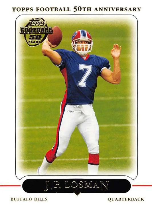 2005 Topps #98 J.P. Losman NM-MT Buffalo Bills Football Card - Football Card Single