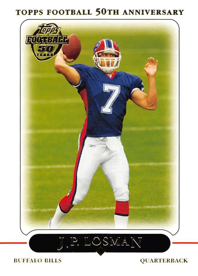 2005 Topps #98 J.P. Losman NM-MT Buffalo Bills Football Card - Football Card Single