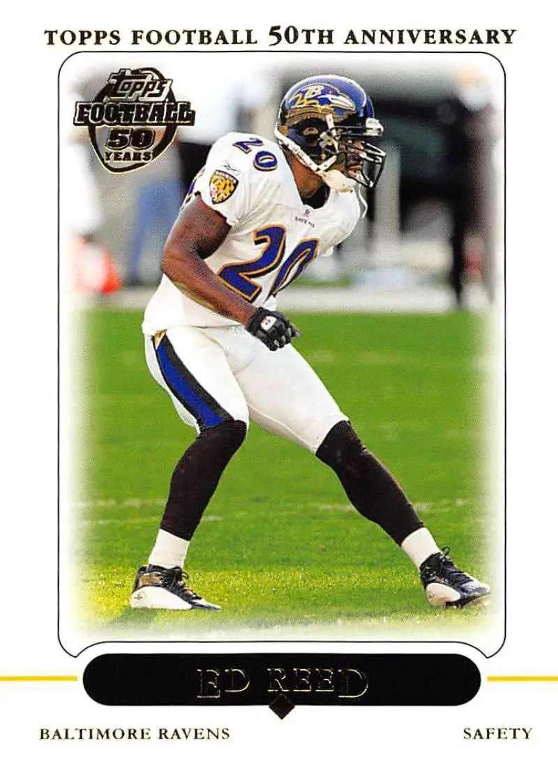 2005 Topps #99 Ed Reed NM-MT Baltimore Ravens Football Card - Football Card Single