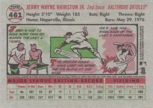 2005 Topps Heritage #461 Jerry Hairston Jr. NM-MT SP Orioles ID:78674 - Baseball Card Single