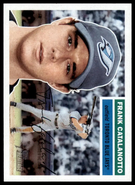 2005 Topps Heritage Frank Catalanotto 216 Toronto Blue Jays NM - Baseball Card Single