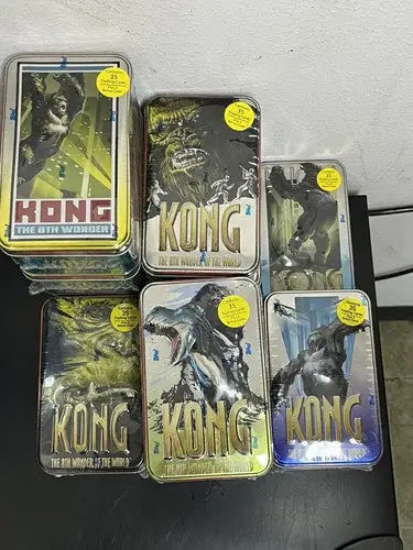 2005 Topps King Kong 8th Wonder of the World Trading Card Tin Sealed (1 Per) - Entertainment Card Box