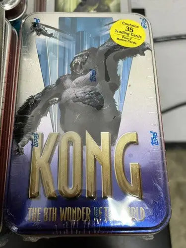 2005 Topps King Kong 8th Wonder of the World Trading Card Tin Sealed (1 Per) - Entertainment Card Box