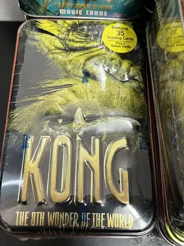2005 Topps King Kong 8th Wonder of the World Trading Card Tin Sealed (1 Per) - Entertainment Card Box