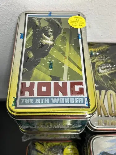 2005 Topps King Kong 8th Wonder of the World Trading Card Tin Sealed (1 Per) - Entertainment Card Box