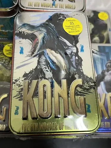 2005 Topps King Kong 8th Wonder of the World Trading Card Tin Sealed (1 Per) - Entertainment Card Box