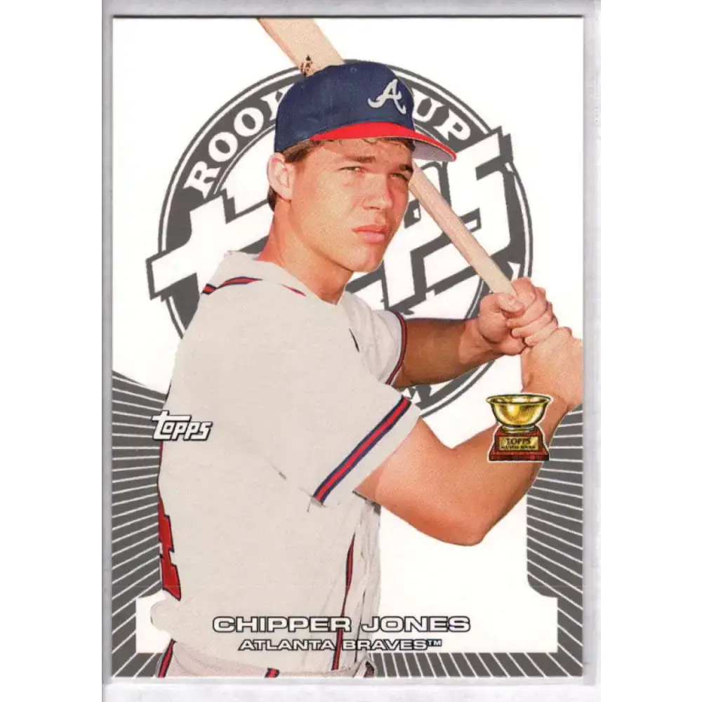 2005 Topps Rookie Cup #92 Chipper Jones NM-MT Atlanta Braves Baseball Card - Baseball Card Single