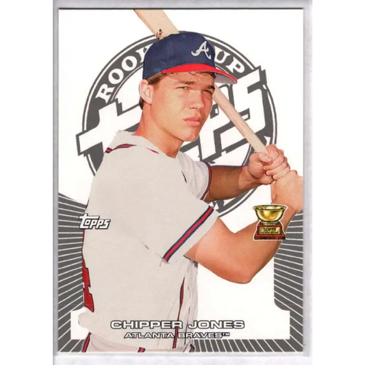 2005 Topps Rookie Cup #92 Chipper Jones NM-MT Atlanta Braves Baseball Card - Baseball Card Single