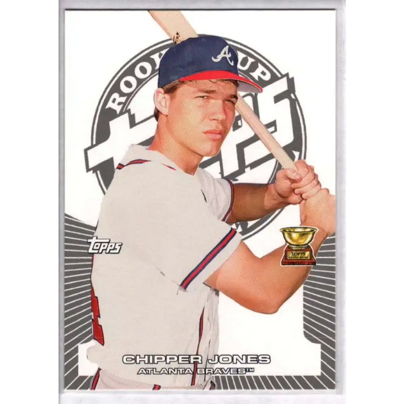 2005 Topps Rookie Cup #92 Chipper Jones NM-MT Atlanta Braves Baseball Card - Baseball Card Single