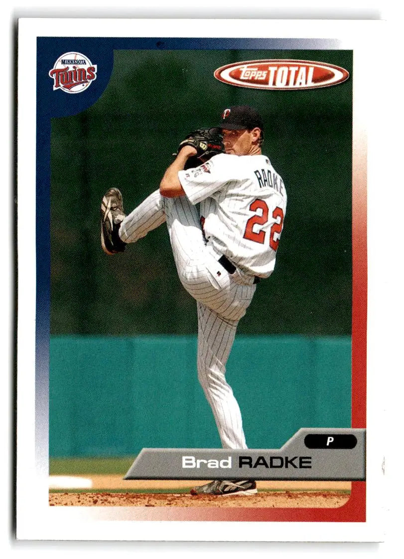 2005 Topps Total #122 Brad Radke - Baseball Card Single