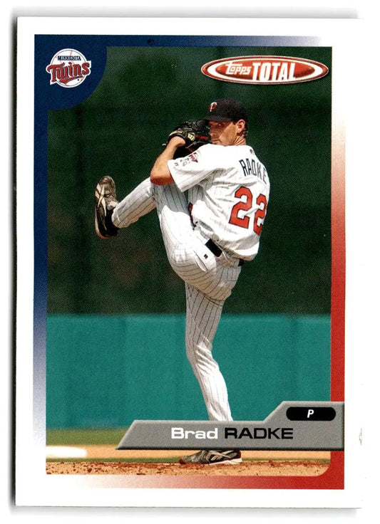 2005 Topps Total #122 Brad Radke - Baseball Card Single