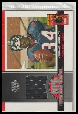 2005 Topps Total #6 Vernand Morency Rookie Jersey Collection