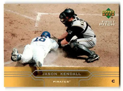 2005 Upper Deck First Pitch #158 Jason Kendall Pittsburgh Pirates Ba ID:59606 - Baseball Card Single