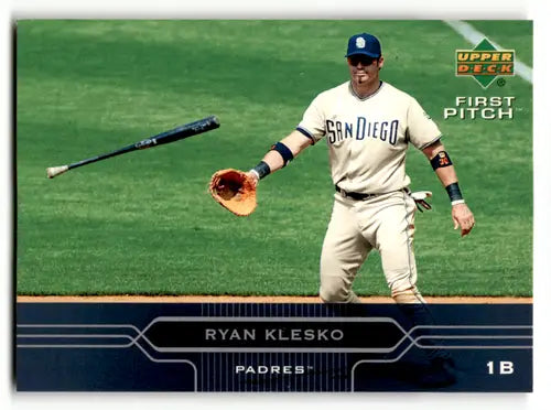 2005 Upper Deck First Pitch #166 Ryan Klesko NM Near Mint Padres ID:64186 - Baseball Card Single