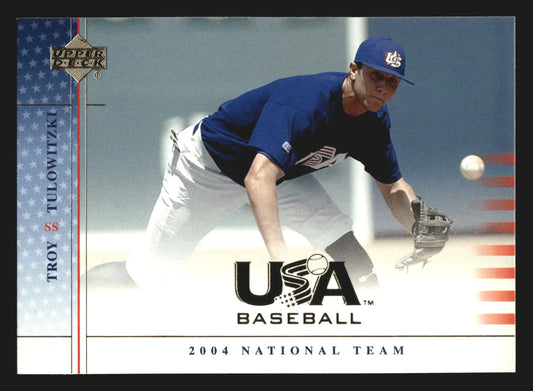 2005 Upper Deck USA Baseball #USA-49 Troy Tulowitzki - Baseball Card Single