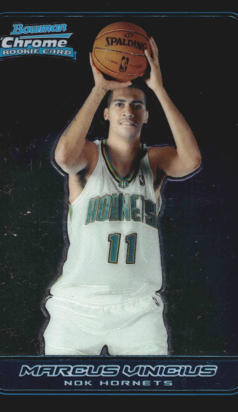 2006-07 Bowman Chrome Marcus Vinicius #117 RC New Orleans Hornets Rookie