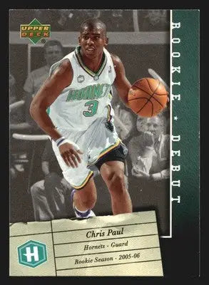 2006-07 Upper Deck Rookie Debut #61 Chris Paul Charlotte Hornets - Basketball Card Single