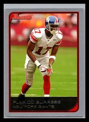 2006 Bowman #1 Plaxico Burress New York Giants - Football Card Single