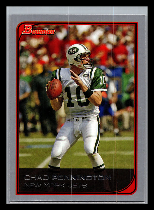 2006 Bowman #100 Chad Pennington New York Jets - Football Card Single