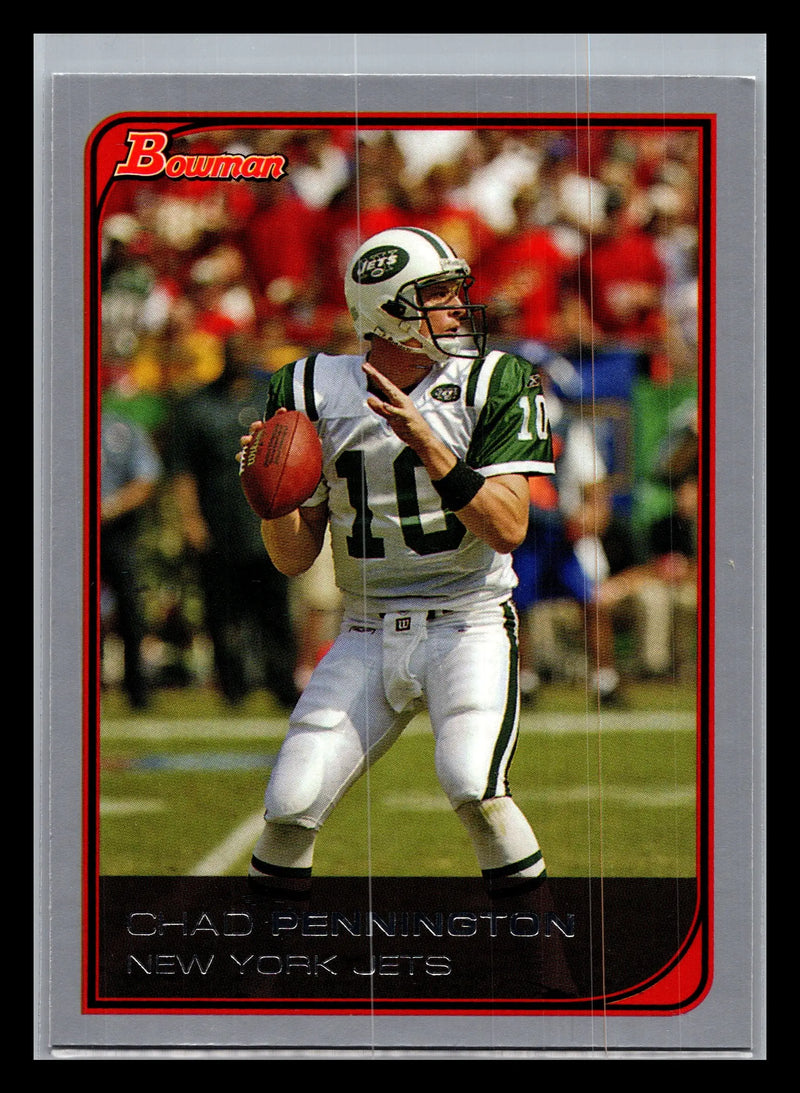 2006 Bowman #100 Chad Pennington New York Jets - Football Card Single