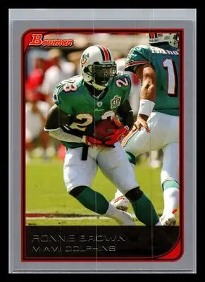 2006 Bowman #106 Ronnie Brown Miami Dolphins - Football Card Single