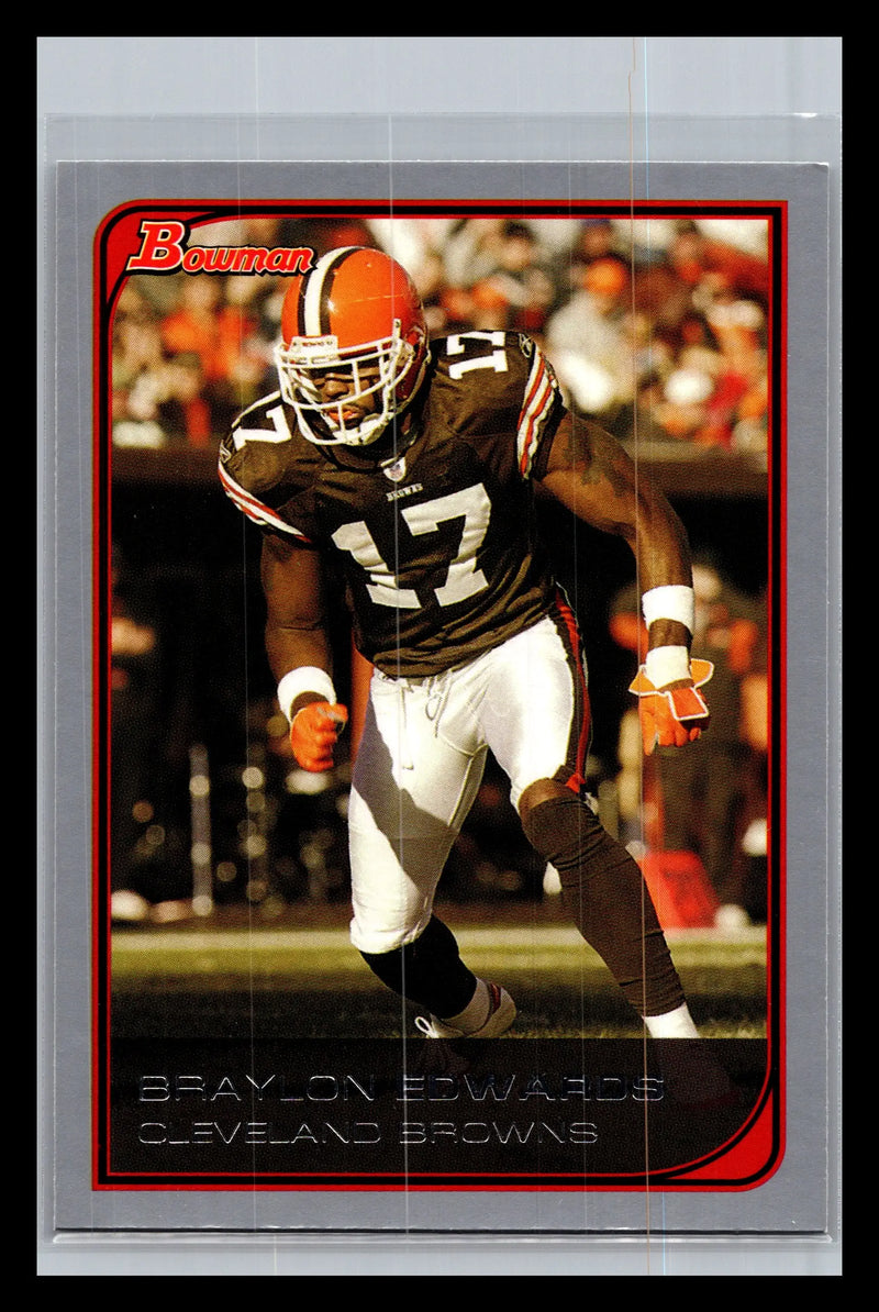 2006 Bowman #108 Braylon Edwards Cleveland Browns - Football Card Single