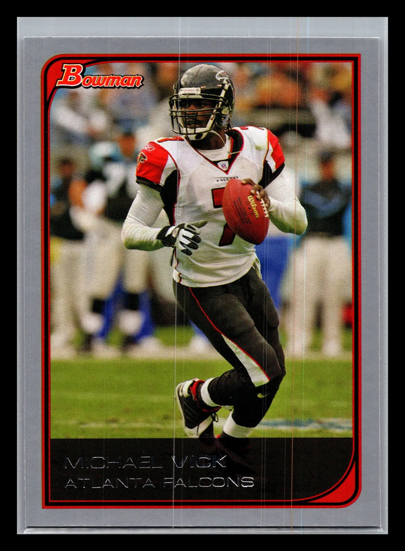 2006 Bowman #110 Michael Vick Atlanta Falcons - Football Card Single