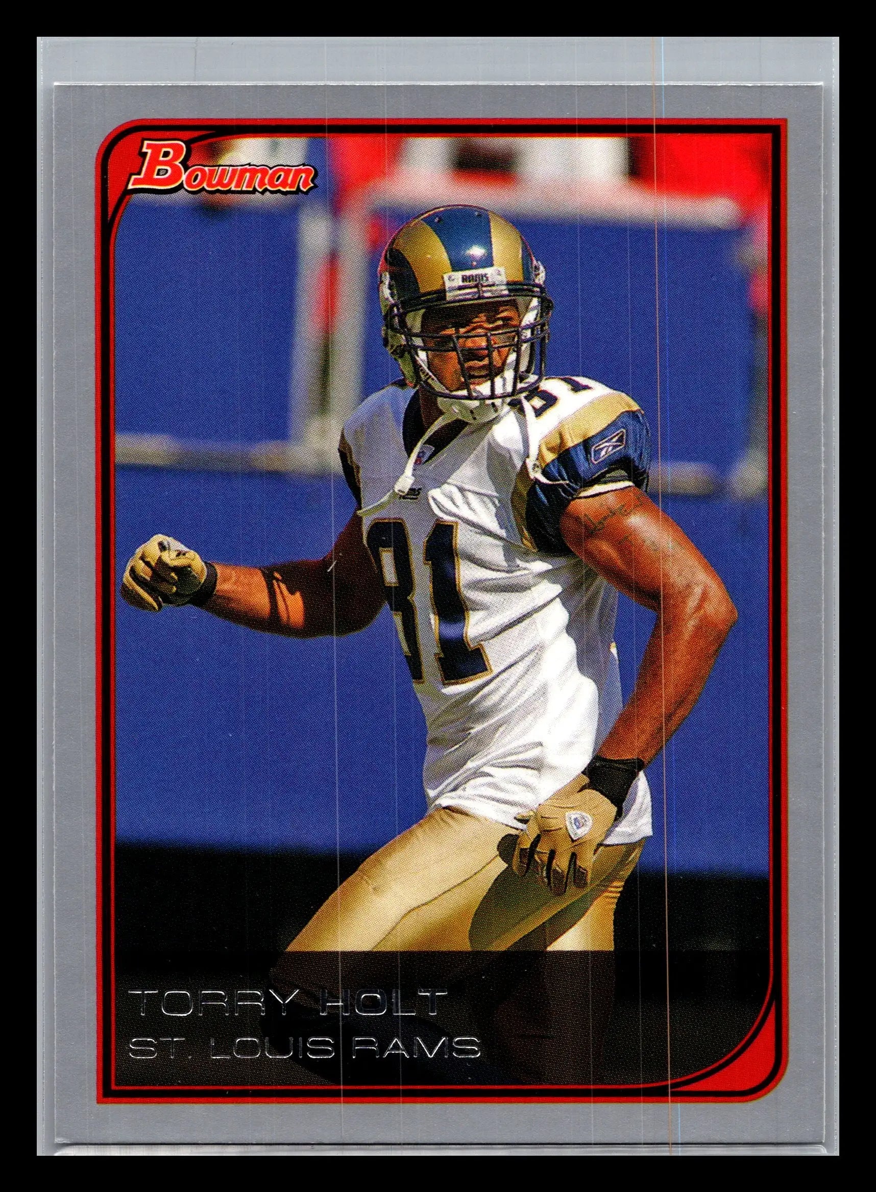 2006 Bowman #12 Torry Holt St. Louis Rams - Football Card Single