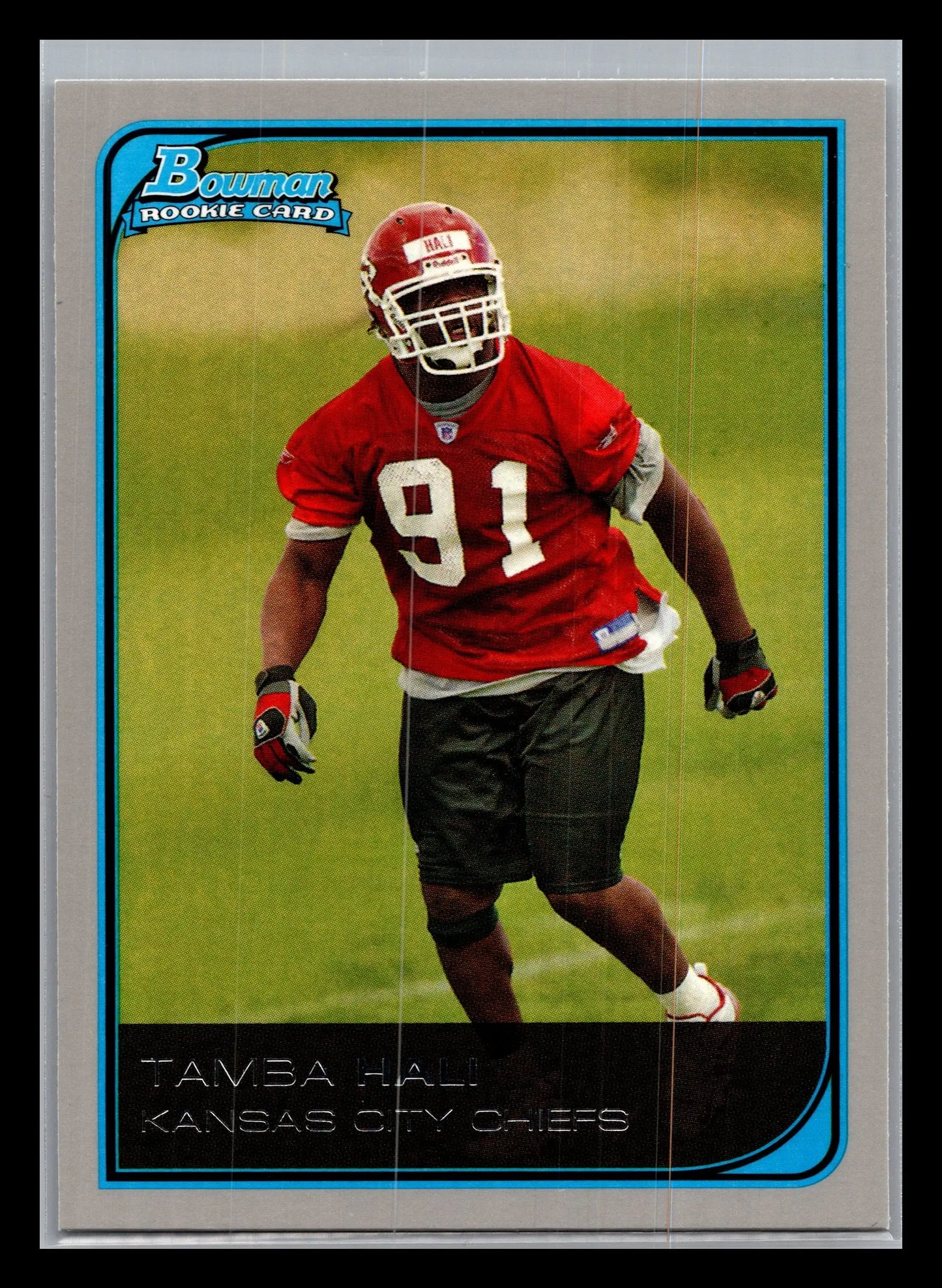 2006 Bowman #122 Tamba Hali Kansas City Chiefs Rookie - Football Card Single