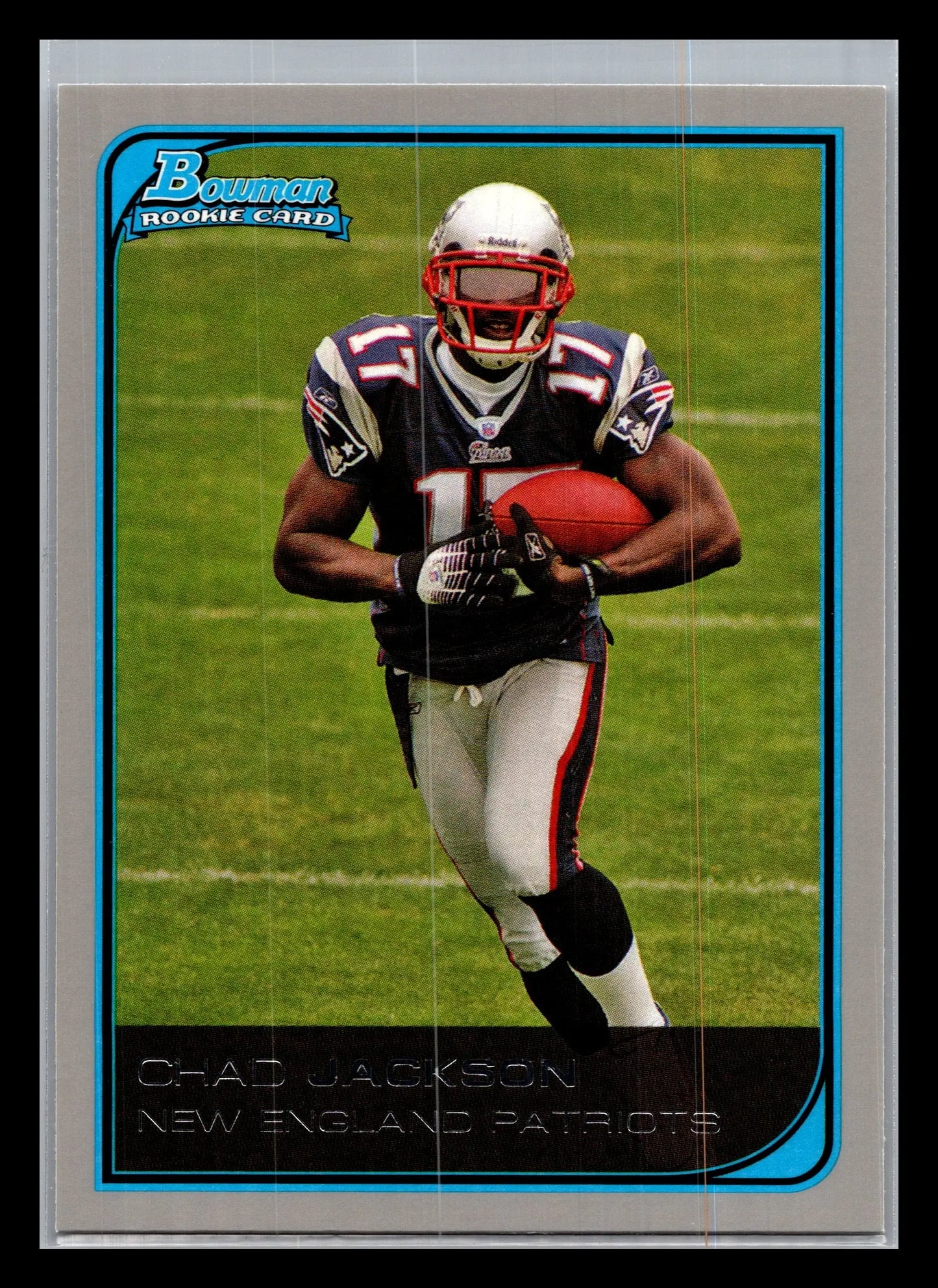 2006 Bowman #135 Chad Jackson New England Patriots Rookie - Football Card Single