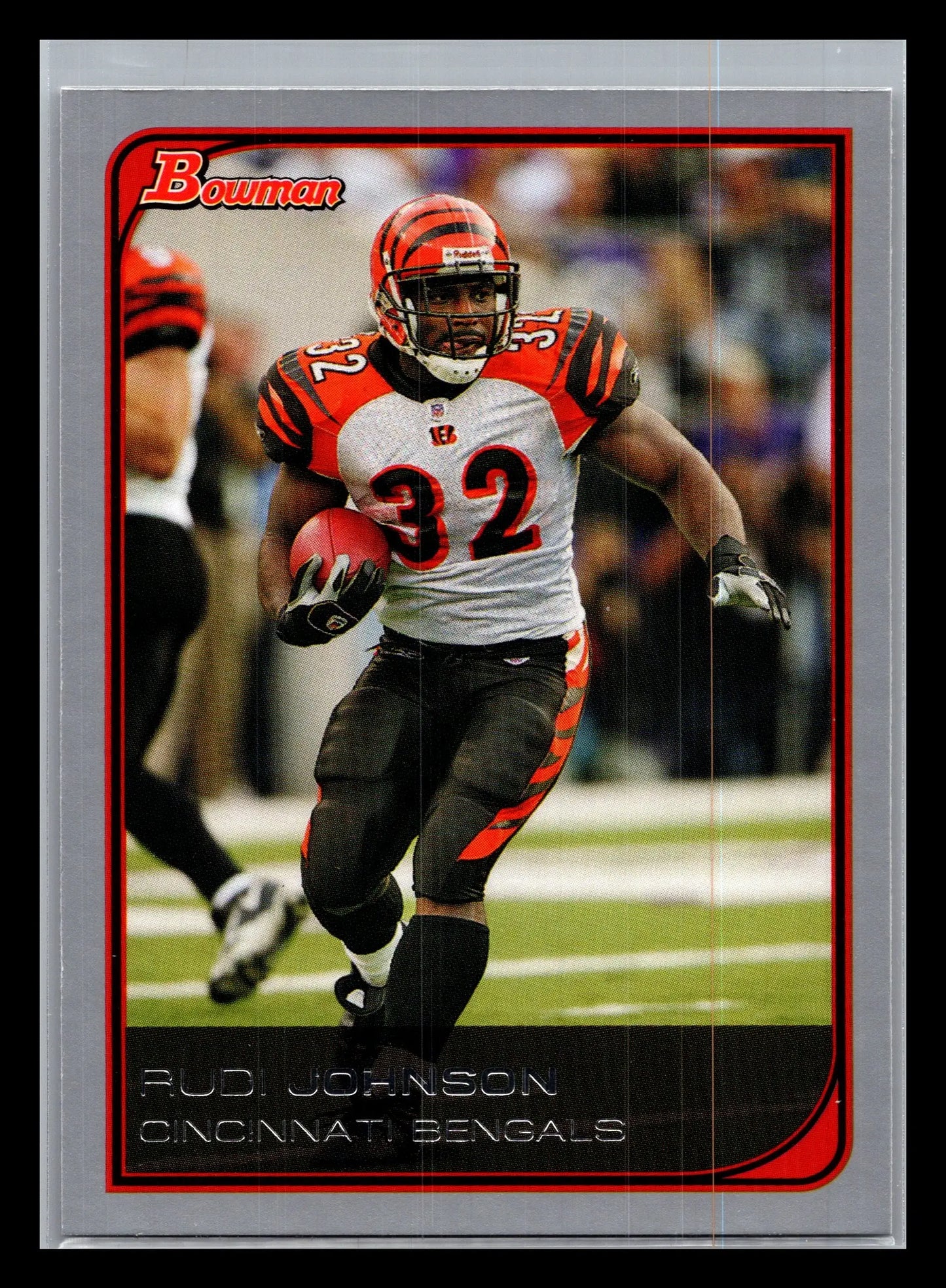 2006 Bowman #14 Rudi Johnson Cincinnati Bengals - Football Card Single