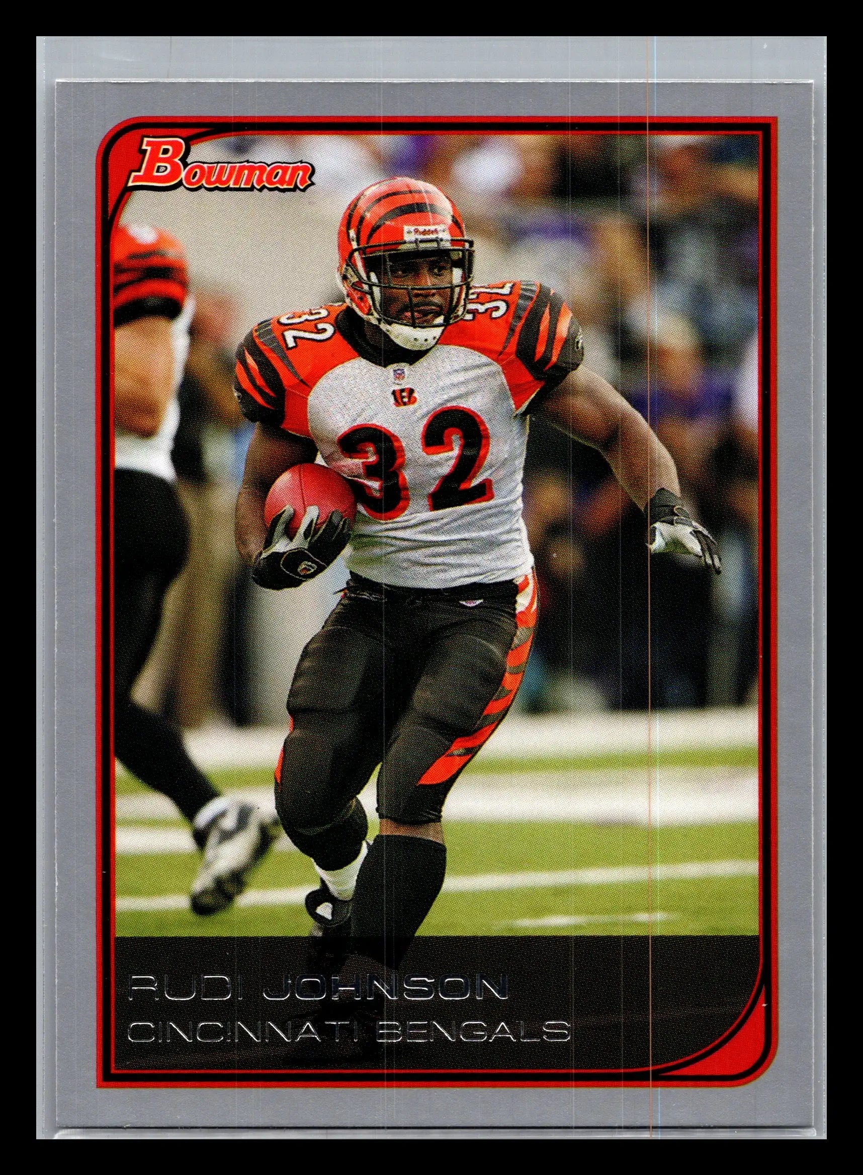 2006 Bowman #14 Rudi Johnson Cincinnati Bengals - Football Card Single
