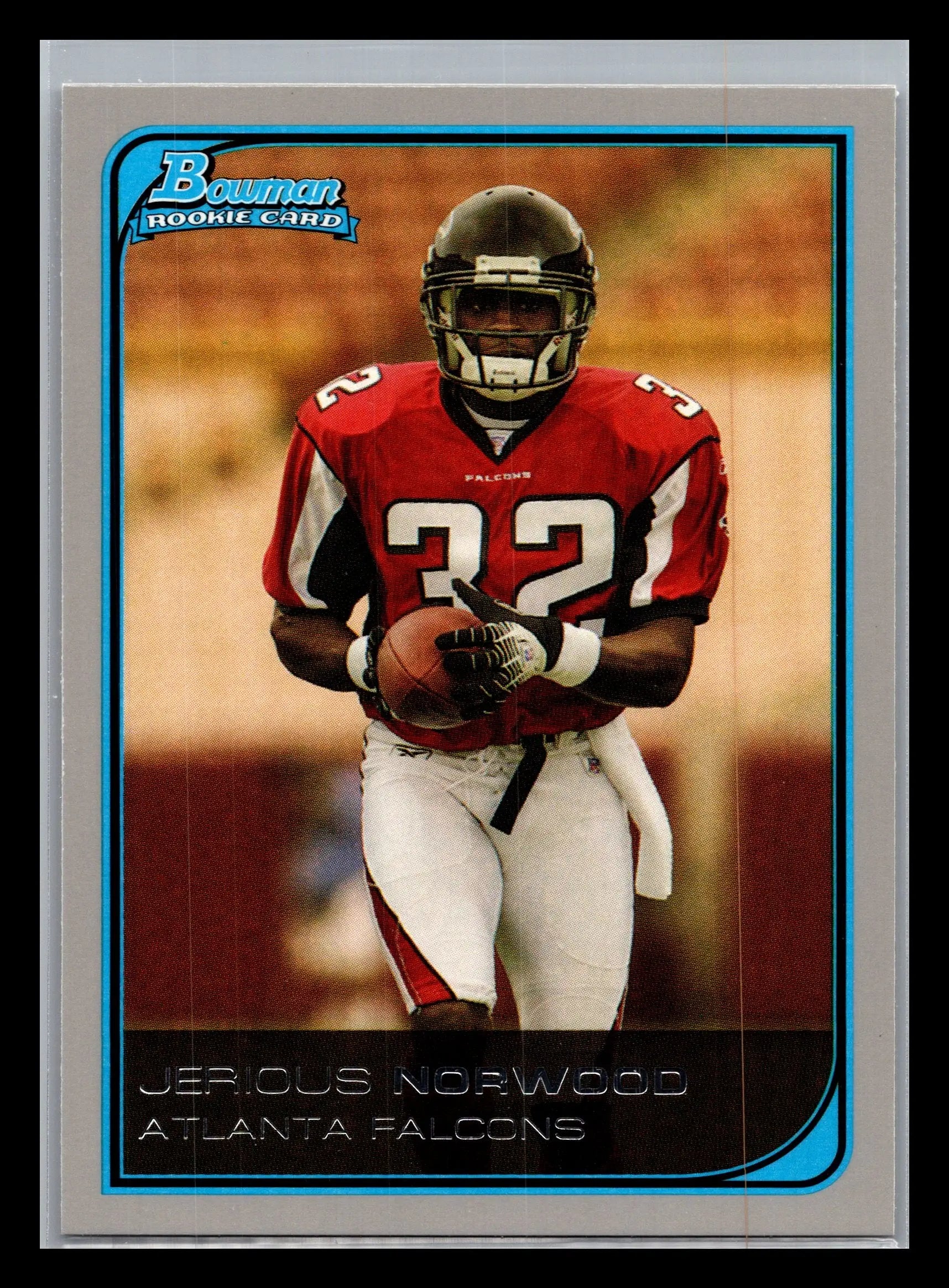 2006 Bowman #140 Jerious Norwood Atlanta Falcons Rookie - Football Card Single