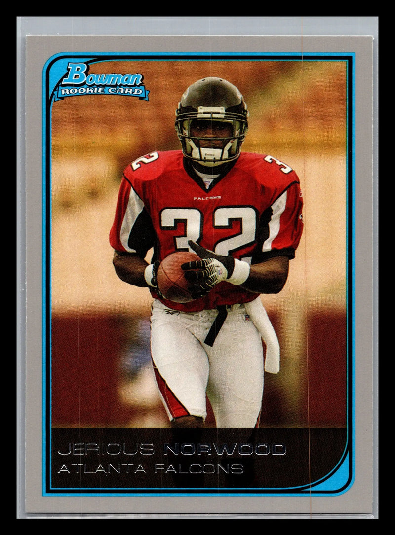 2006 Bowman #140 Jerious Norwood Atlanta Falcons Rookie - Football Card Single