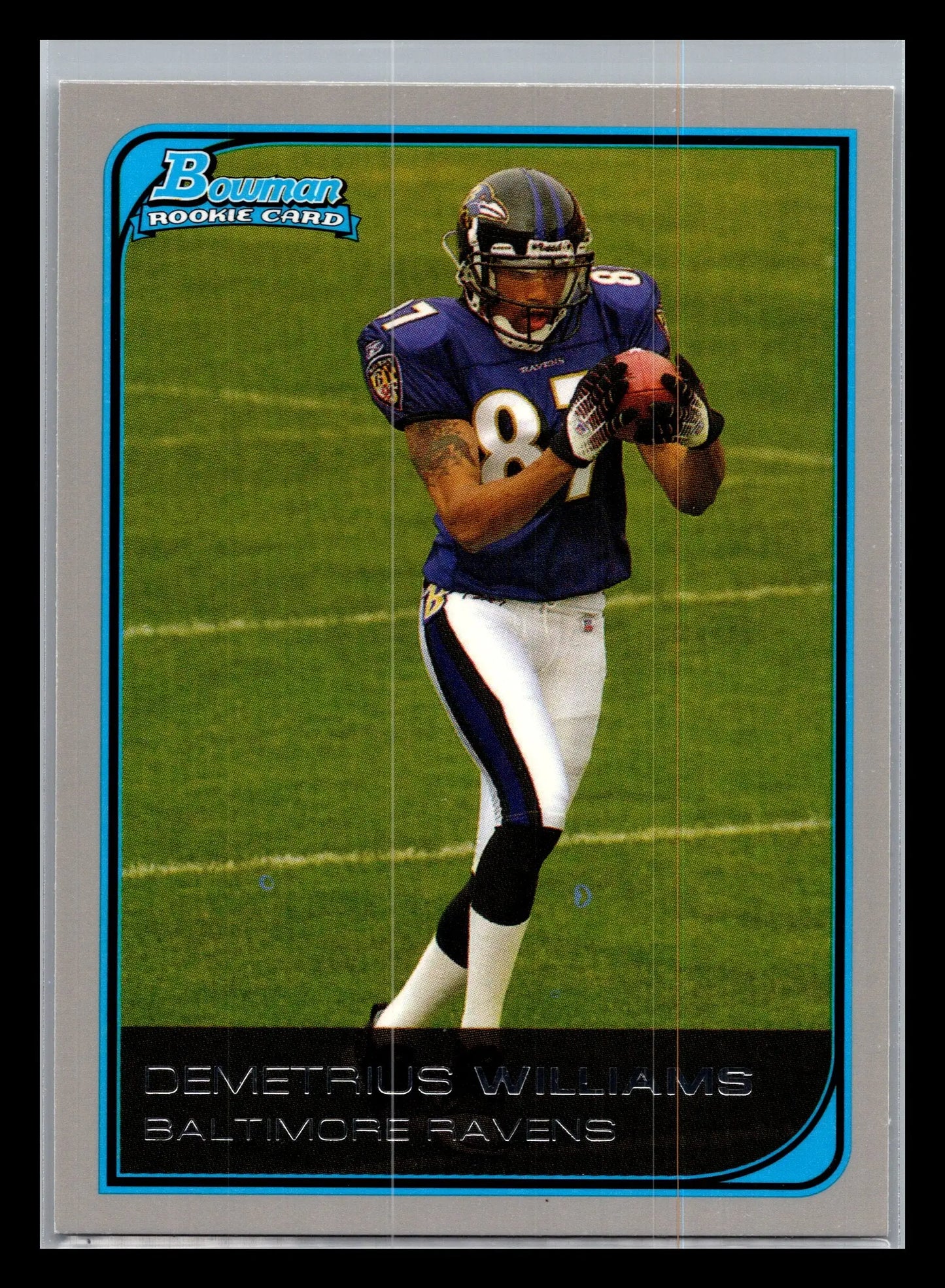 2006 Bowman #147 Demetrius Williams Baltimore Ravens Rookie - Football Card Single