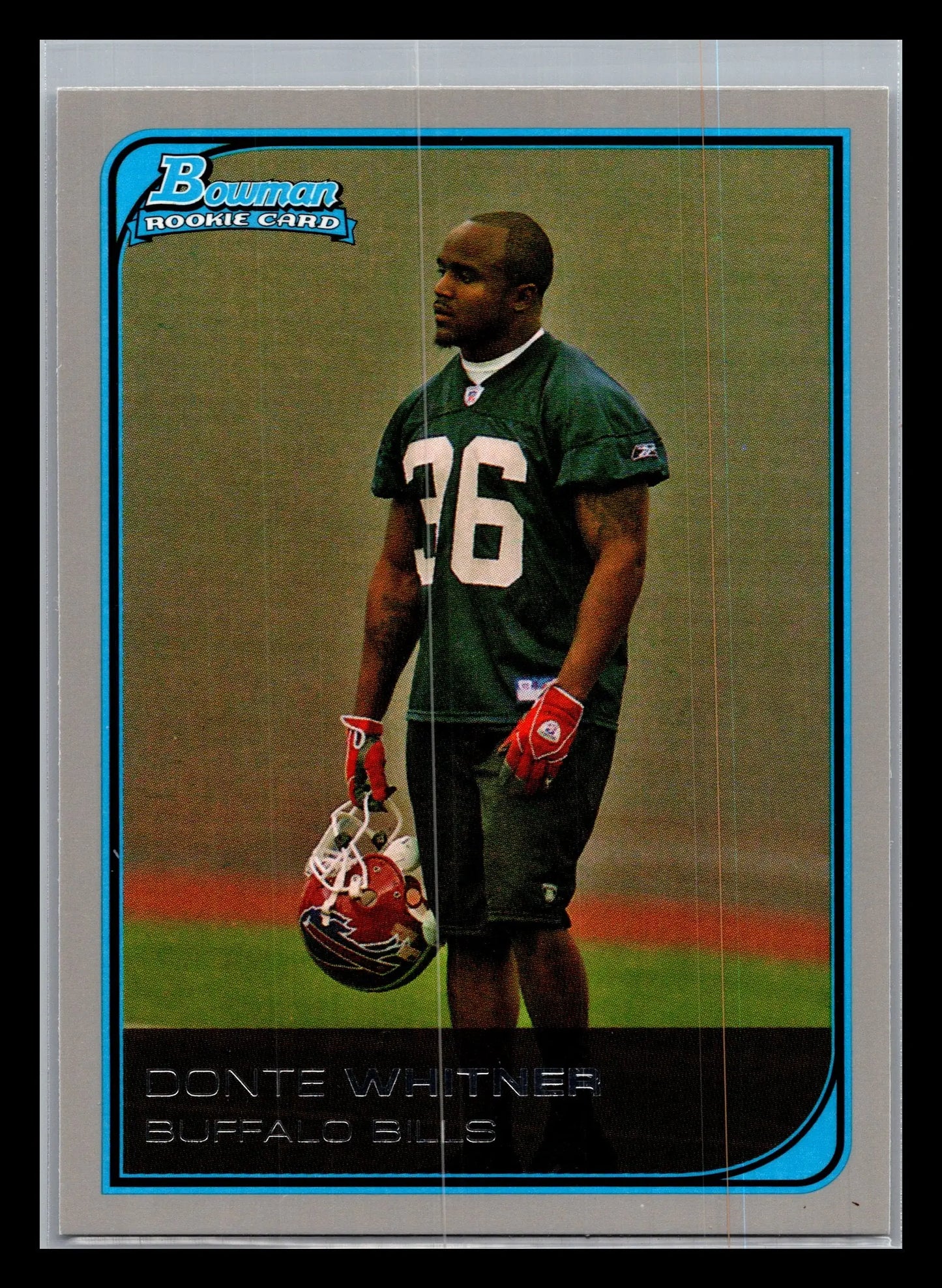 2006 Bowman #151 Donte Whitner Buffalo Bills Rookie - Football Card Single