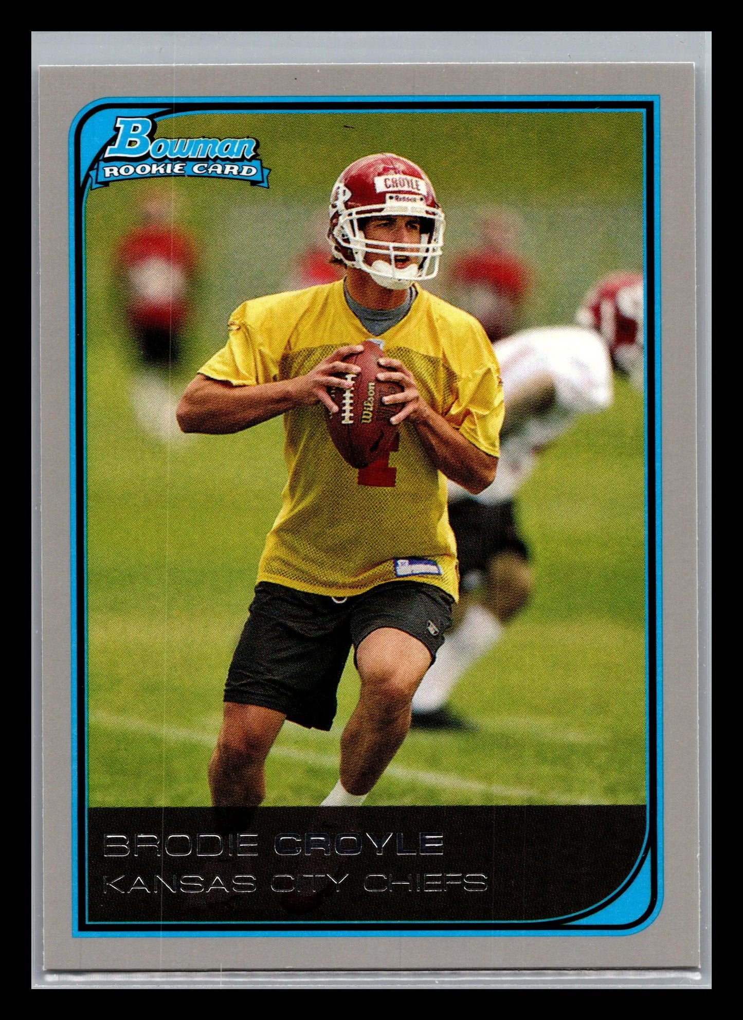 2006 Bowman #156 Brodie Croyle Kansas City Chiefs Rookie - Football Card Single