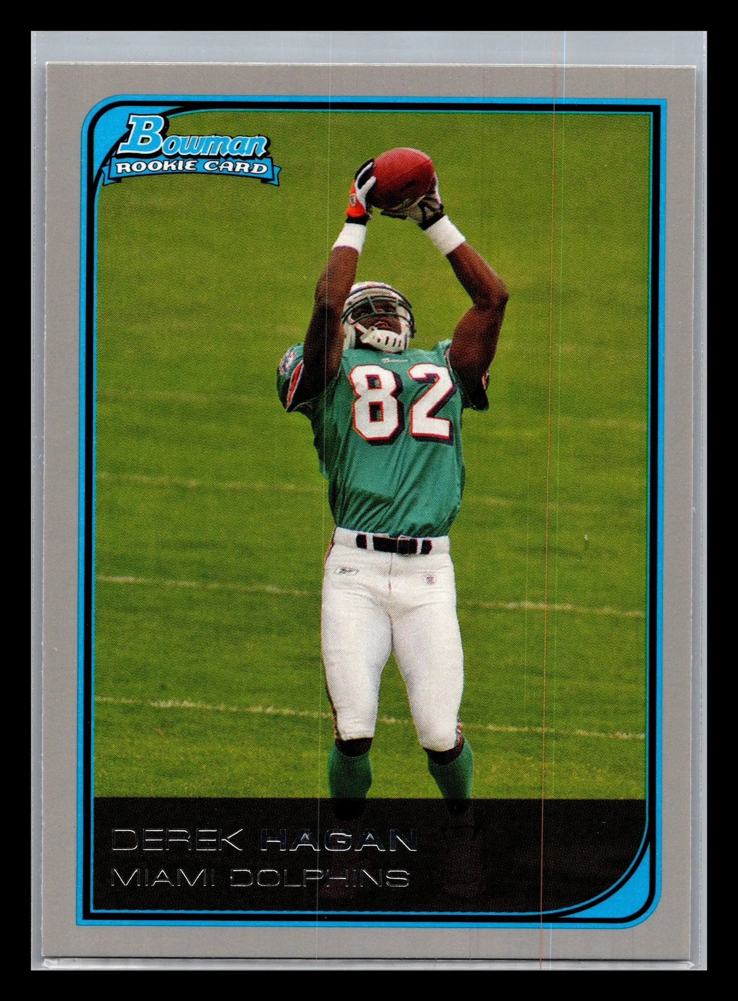 2006 Bowman #157 Derek Hagan Miami Dolphins Rookie - Football Card Single