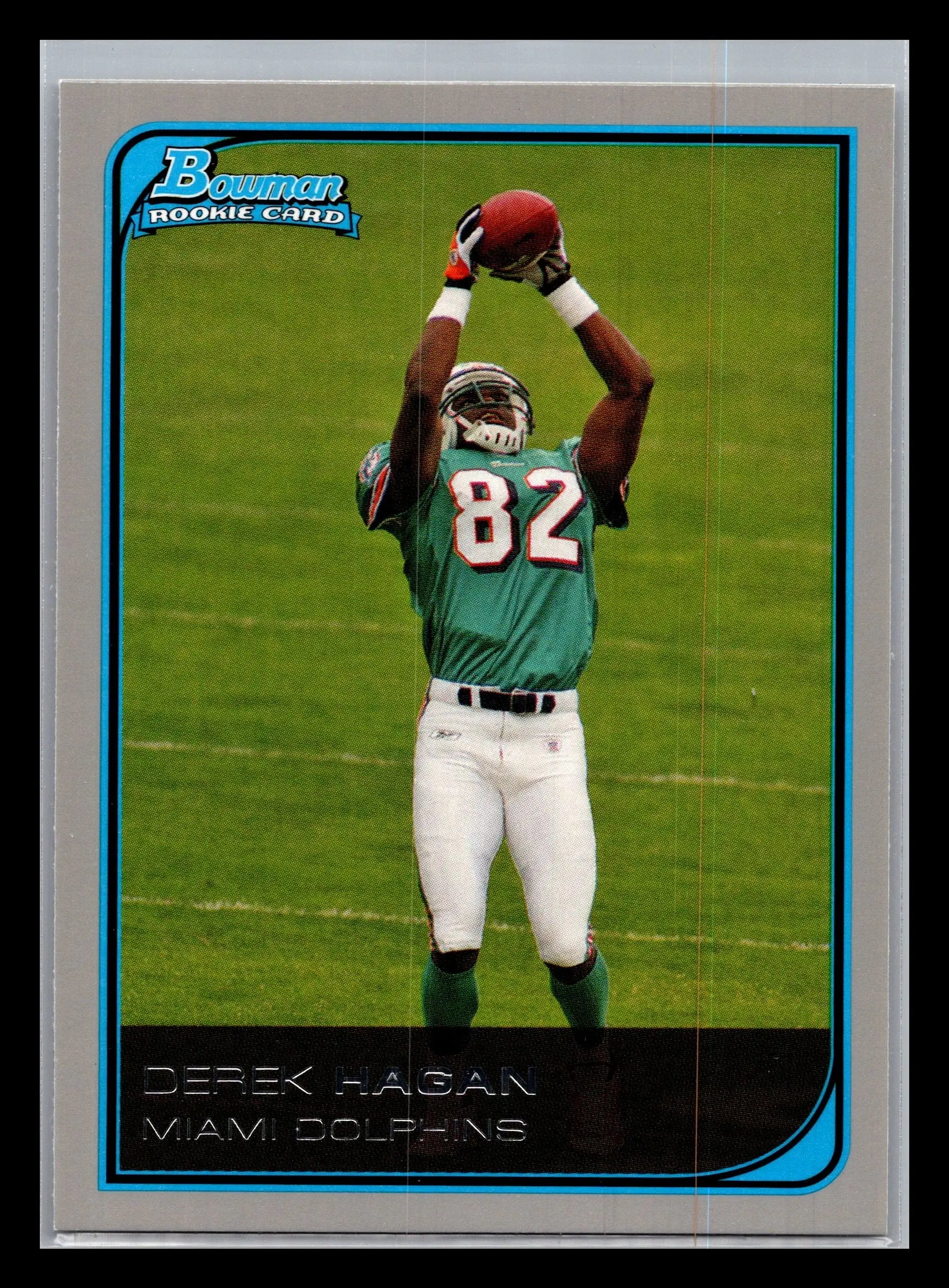 2006 Bowman #157 Derek Hagan Miami Dolphins Rookie - Football Card Single